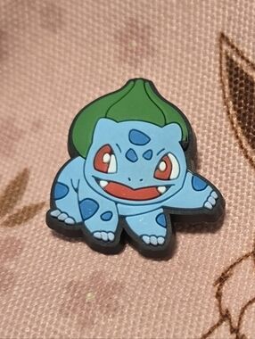 3/$10 Bulbasaur Croc Charm – Classic Starter Pokémon Jibbit